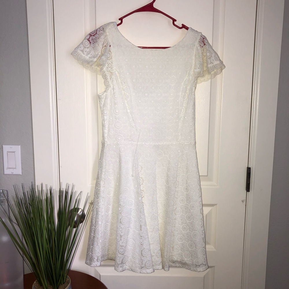 White Alya Dress